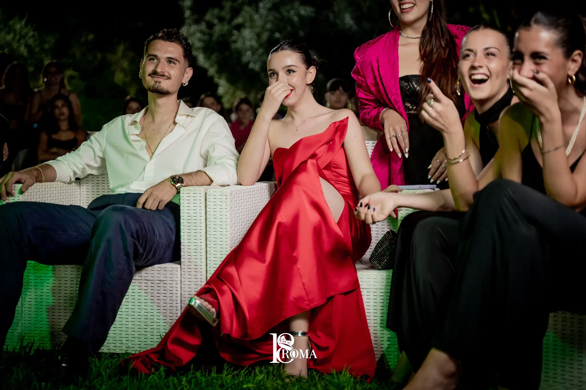 Foto di gruppo 18 anni Roma
