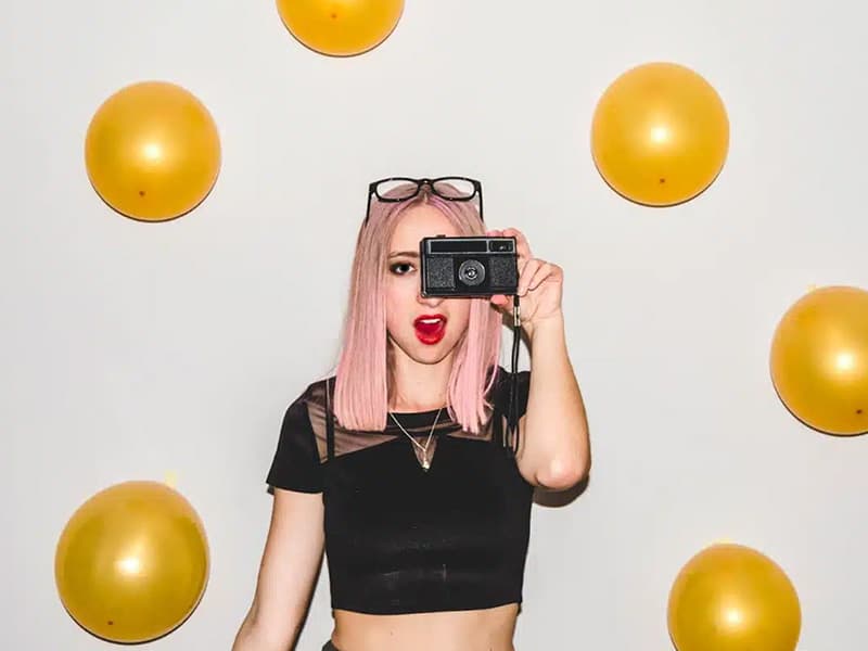 festa dei 18 anni a tema scatto da un iPhone