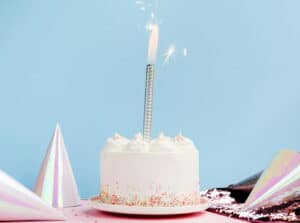 torta bianca festa 18 anni