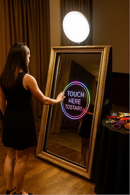 Mirror Booth in azione - Roma