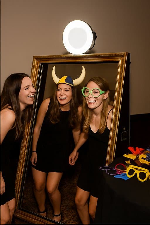 Mirror Booth Roma animazione